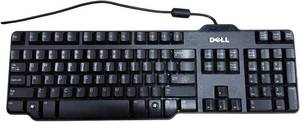 lot 161547 image: Dell Genuine OEM USB 104-key Black Wired Keyboard
