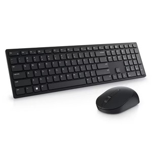 lot 161549 image: Dell Pro Keyboard and Mouse KM5221W 2.4GHz Wireless Bluetooth Programmable Black