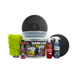 lot 63106 image: Chemical Guys Professional Wash & Shine Car Cleaning Kit (7 Essential Products)