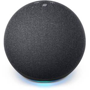 lot 63153 image: Amazon - Echo Dot (4th Gen) Smart speaker with Alexa - Charcoal