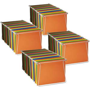 lot 63195 image: Officemate 91965 Hanging File Folder Frame  Letter Size  Steel  24   27    Silver  4 Sets