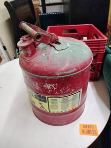 lot 63198 image: Justrite Type I Safety Can