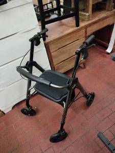 lot 63212 image: Carrier aluminum rollator walker
