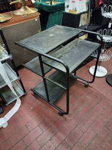lot 63217 image: 4-level rolling computer cart or printer stand
