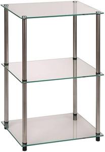 lot 63109 image: Convenience Concepts Designs2Go Classic Glass End Table