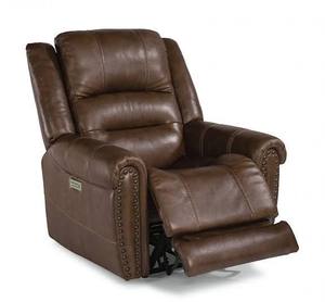 Flexsteel Oscar Leather Power Lift Recliner