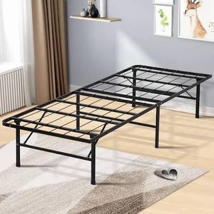 lot 63159 image: Twin Size Metal Platform Bed Frame