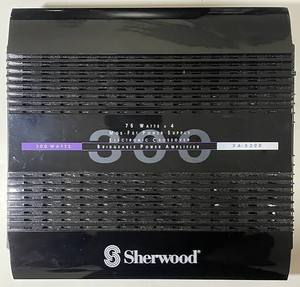 lot 63207 image: Sherwood A100X2 12-volt bridgeable power amplifier