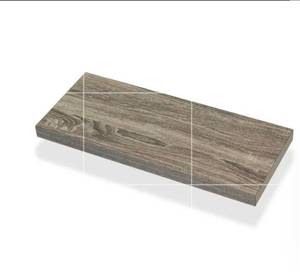 lot 16916 image: 24 in. W x 10 in. D  Decorative Floating Wall Shelf, Ash Oak - Retail $0