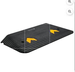 lot 16937 image: Threshold Ramp 35.5 x 18 inch 15 Ton Load Capacity Beveled Edges - Retail $0