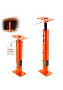 lot 17920 image: VEVOR House Floor Jack, 19-36 Height Range, 18000 lbs Max Load Capacity, Adjustable Support Beam Basement Jack Post Pole for Leveling, Lift Support Steel Telescoping Jack Post for Temporary Support - Retail $45