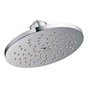 lot 60925 image: Easyhome Monsoon 8 Face Round Rainfall Shower Head With 10 Extension Arm