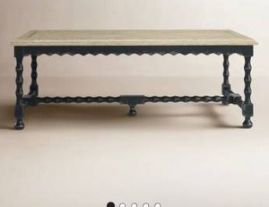 lot 17848 image: Chamberlain Solid Wood Cocktail Table - Retail $1979