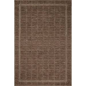 Chris Loves Julia x Loloi Bradley Cocoa / Cocoa 11 -6  x 15  Area Rug - Retail: $2,179
