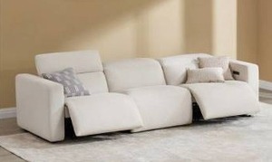Martine 117'' Wide Upholstered Reclining Sofa - Retail: $3,499