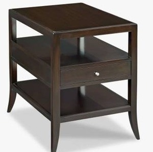 lot 17873 image: Addison Tray Top End Table with Storage - Retail $1694