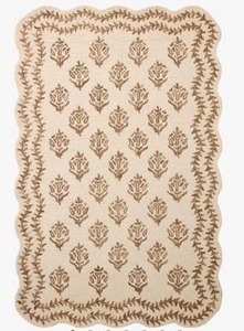 lot 17900 image: Loloi Lisette Area Rug, IvoryNatural, 7ft 9in x 9ft 9 in- Retail $1149