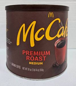 lot 700 image: McCafe Premium Roast Medium Ground Coffee 30 oz Tin