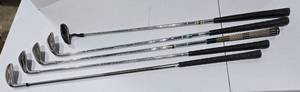 lot 719 image: Mixed lot of 5 Golf Clubs. Ram, Acclaim Accubar 767