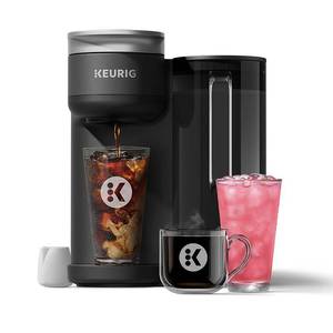 lot 743 image: Keurig K-Brew  Chill Iced or Hot Single-Serve K-Cup Coffee Maker. Retail $199.99