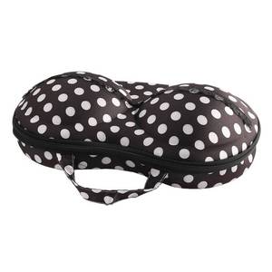 lot 778 image: Travel Polka-dot Pattern Underwear Bra Organizer Storage Box Container Case-New