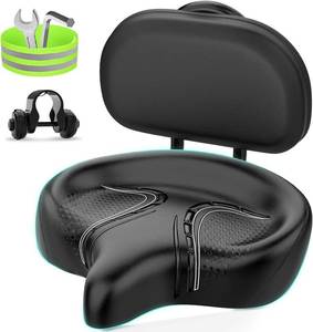 lot 6316 image: BLUEWIND Bike set with backrest for electric bikes, memory foam