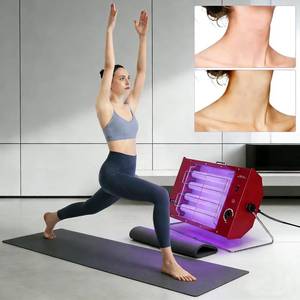lot 6324 image: Therapeutic Lamp with Cover, Adjustable Stand and Timer 1 -15 min