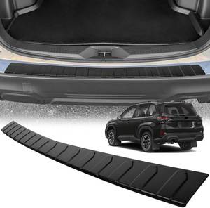 lot 6350 image: Subaru Forester 2025-2026 Rear Bumper Protector ABS Plastic Matte Black