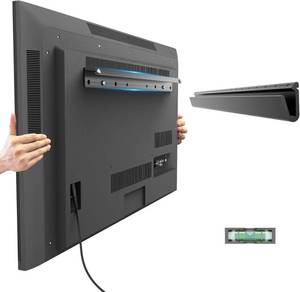 lot 6351 image: No-Drill Drywall TV Mount for 32 75 in TVs up to 150 lbs, Easy Install