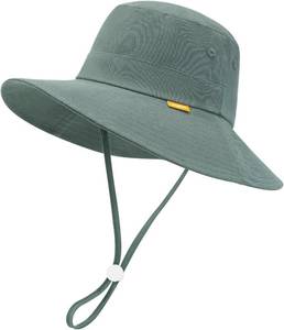 lot 6434 image: Baby Sun Hat Toddler UPF 50 Bucket Hats for Girl Boy Wide Brim