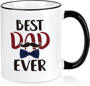 lot 6596 image: Best Dad Ever Coffee Mug - Gift for Dad, Fathers Day, 11oz