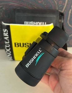 lot 125 image: New Bushnell Folding Binoculars with Case