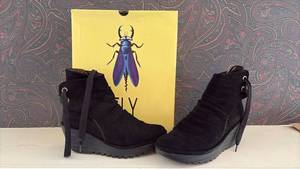 lot 180 image: Practically New London Fly EU Size 40 Wedge Boots