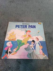 lot 203 image: Walt Disneys Peter Pan Story and Songs Picture Pages and Long-Playing Record