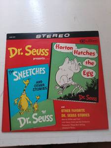 lot 211 image: Dr. Seuss presents The Sneetches and Horton Hatches the Egg Stereo LP