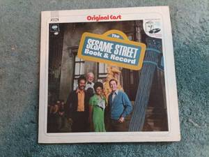 lot 213 image: The Sesame Street Book & Record Original Cast