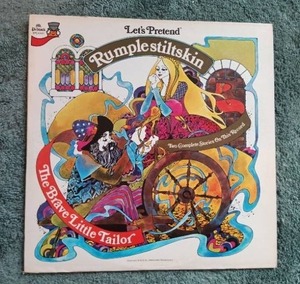 lot 219 image: Lets Pretend Rumpelstiltskin and The Brave Little Tailor Two Complete Stories Record Album