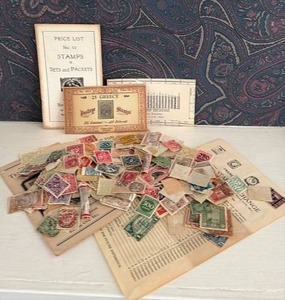 lot 281 image: Vintage Stamp Collection Lot