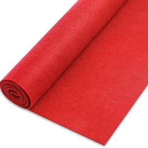 lot 8125 image: Felt Fabric 100Cm Thick - Soft Durable Felt by The Yard Felt Sheets for Arts and Crafts, DIY Sewing, Crafting Projects (Red)