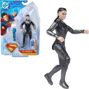 lot 8133 image: DC Comics Superman The Engineer Action Figure, 6-Inch  Dynamic Articulation, Authentic Movie Design, Superhero Toys, Pretend Play Gifts for Kids & Collectors Ages 4