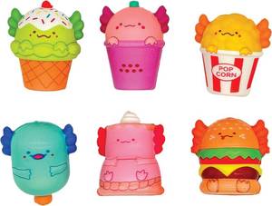 lot 8184 image: Raymond Geddes Mash Up Axolotl Squishy Toy (Pack of 24)   Cute Squishy Toys for Kids - 2. 25 Tall Axolotl Toys for Kids