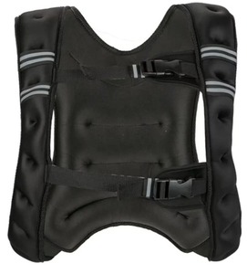 lot 8223 image: Weighted Vest for Men Women, 12 16 20 25 30 Lbs Weights Included, Workout Equipment Strength Training Weight Vest for Training Workout, Jogging, Cardio, Walking (Stock Photo Approximate)