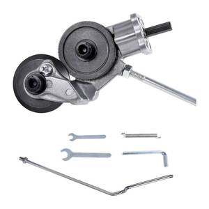 lot 8252 image: Electric drill, plate cutter, metal nibbler, drilling accessory for DIY, sheet metal knife, for cutting iron, steel, copper and aluminium