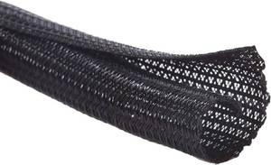 lot 8332 image: Alex Tech 10ft - 12 inch Cord Protector Wire Loom Tubing Cable Sleeve Split Sleeving For USB Cable Power Cord Audio Video Cable   Protect Cat From Chewing - Black