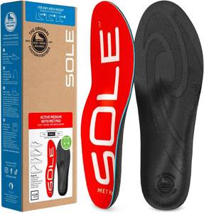 lot 8373 image: SOLE Active Medium Insoles - Custom Moldable Orthotic Support for Any Arch Type, Plantar Fasciitis Relief - Mens Size 11 Womens Size 13