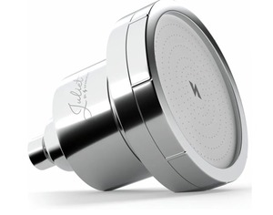 lot 10402 image: THE JULIET FILTERED SHOWER HEAD - Luxury High Pressure Shower Head with Filters - Removes Impurities for Healthier Hair and Skin - Reduces Hair Breakage, Skin Dryness & Irritation (Polished Chrome)