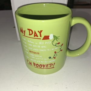 lot 10438 image: Christmas Coffee Cups, Green funny Ceramic Cups Mugs, 12oz Water Bottle, Christmas Home Cup Office Mug Gift Decoration (Green1)