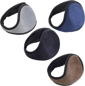lot 10591 image: 4pcs Ear Muffs for Winter Women Men Windproof Running Cycling Walking Outdoor Earmuffs for Women Behind The Head