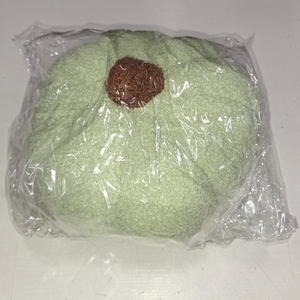 lot 10655 image: pumpkin-shaped plush throw pillow