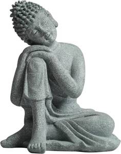 lot 10669 image: Little Buddha Statue for Home - Handmade Stone Meditation Sitting Buddha Figurine, Buddah, Buda, Budda, Baby Buddha Statue IndoorOutdoor, Buddha Decor & Gifts, Buddhas, Buddha Sculpture